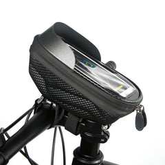 B22 Bicycle EVA Hard Shell Handlebar Bag Touch Screen Waterproof Mobile Phone Bag, B22