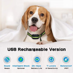 Automatic Waterproof Bark Stopper Defense Misconduct High Sensitivity Pet Trainer, Automatic Waterproof