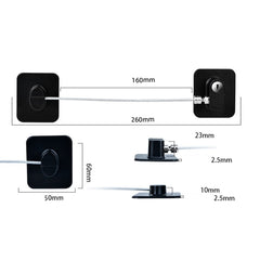 Child Safety Lock High-Rise Protective Lock, FQ2 Black Square