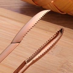 304 Stainless Steel Food Clip,Style:, Ice Clip (Silver), Ice Clip (Rose Gold), Ice Clip (Gold), Ice Clip (Black), Serpentine Bread Clip (Silver), Serpentine Bread Clip (Rose Gold), Serpentian Bread Clip (Gold）, Serpentine Bread Clip (Black)            ...