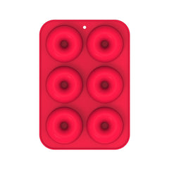 Oven Baking Tools Silicone Cake Donut Mold, 8 Even Brown, 6 Even Blue, 6 Even Purple, 6 Even Green, 6 Even Orange, 6 Even Yellow, 6 Even Red