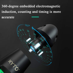 KYTO 5069 Cordless / Roped Dual-Purpose Skipping Rope Counting Timing Charging Intelligent Test Student Competition Skipping Rope, Cordless / Corded Dual-Use