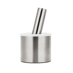 Kitchen 304 Stainless Steel Garlic Masher Spice Bean Nut Grinder, Straight Shape, Waist Shape, Drum Shape, Big Bowl Shape, Large Drum Shape