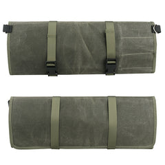 Oil Wax Canvas Roll Chef Knife Storage Bag, Knife Storage Bag