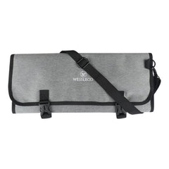 WESSLECO Chef Knife Tool Storage Bag Oxford Cloth Knife Bag, WESSLECO Gray