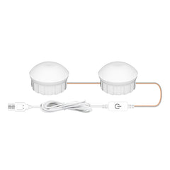 Mirror Front Light Dimmable Makeup Mirror USB Touch Control Light, 2 LEDs, 6 LEDs, 14 LEDs