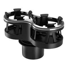 SHUNWEI SD-1038 Car Dual-Hole Water Cup Holder Cola Vacuum Flask Holder One For Two Beverage Holders, SD-1038