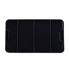 2 PCS R-1337 Multifunctional Folding Bracket Car Center Console Adhesive Bracket Mobile Phone Anti-Slip Mat Storage Mat, R-1337