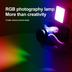 N69 2500-9000K+RGB Camera Fill Light Small Full Color Photography Light Portable Handheld Night Light LED Pocket Light, N69