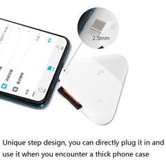 LCOP 5 in 1 Triangle Mobile Phone Computer Card Reader OTG Card Reader, 5 in 1 OTG Card Reader