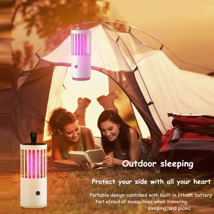 DAI HEART Electric Mosquito Killer Lamp Outdoor Household Photocatalyst Mosquito Killer,Style:, USB Direct Plug, Rechargeable