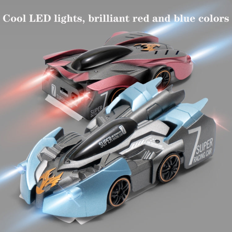 Remote Control Wall Climbing Car Mini Electric Remote Control Car Children Toy, Red Charge Handle RC Edition, Red Flame Handle RC Edition, Blue Break Handle RC Edition, Blue Lightning Handle RC Edition, Red Charge Watch RC Edition                      ...