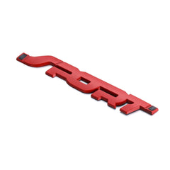 6 PCS  Metal 3D Stereo Car Sticker Modified Sport Tail Sticker Body Sticker, Silver, Black, Red