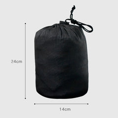 Outdoor Multi-person Hammock Large Sky Tree Tent Aerial Camping Hammock Triangle Hammock,, 2.9m Black
