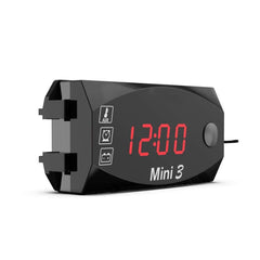 Voltage Clock And Temperature 3 In 1 LED Electronic Meter Large-Screen Digital Display Waterproof And Dustproof Voltmeter, 3 In 1 LED Red Light, 3 In 1 LED White Light, 3 In 1 LED Green Light