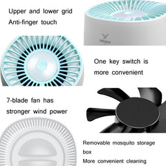 YAGE Household Indoor Mosquito Killer Lamp Silent Physical Fly Killer and Mosquito Repellent, YAGE M104