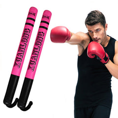 1 Pair XUANLONG PU Boxing Stick Target Sanda Stick Taekwondo Speed Training Equipment Fighting Reaction Target, Length: 57 Cm, 1 Pair Brightening Orange, 1 Pair Fluorescent Green, 1 Pair Cool Pink