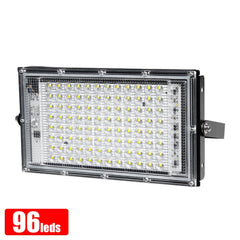 Waterproof LED Flood Light Outdoor Garden Light Construction Site Lighting Project Light, Specs:, 50W 50 Beads (Warm White), 50W 50 Beads (Cool White), 100W 96 Beads (Warm White), 100W 96 Beads (Cool White)