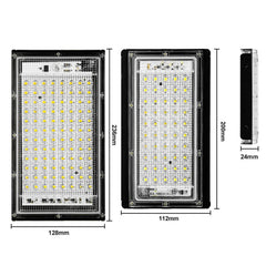 Waterproof LED Flood Light Outdoor Garden Light Construction Site Lighting Project Light, Specs:, 50W 50 Beads (Warm White), 50W 50 Beads (Cool White), 100W 96 Beads (Warm White), 100W 96 Beads (Cool White)