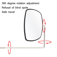 WEST BIKING Bicycle Riding Glasses Mini Rearview Mirror Multi-Angle Adjustable Flat Mirror, Helmet Mini  Rearview Mirror