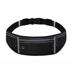 MF-008 Outdoor Sports Fitness Waterproof Waist Bag Phone Pocket, Style:, Four Pockets, With Water Bottle Bag