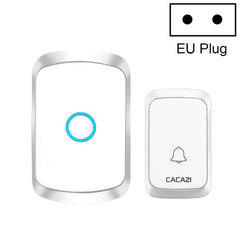 CACAZI A50 1 For 1 Wireless Music Doorbell without Battery, US Plug, EU Plug, UK Plug