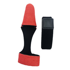 Fish Rod Protective Cover High Elasticity Pole Guard Cap + Lashing Strap Set, Blue, Red, Black