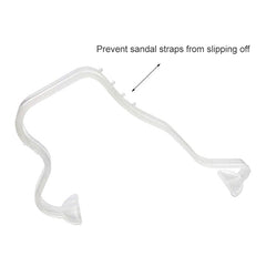 10 PCS Plastic Thickened Transparent Elastic Anti-Wrinkle Anti-Flat Shoe Rack Shoe Store Display Shoe Rack, 2# Flat Shoe Tree, 3# Shoe Tree Transparent, 4# Shoe Tree Transparent, Transparent Shoe Tree