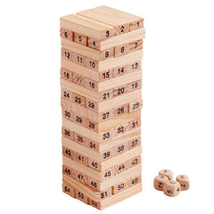 54pcs /Set Childrens Educational Building Block Toys Stacking Game