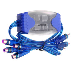 4RCA Audio Filter Eliminates Audio-Sounding Noise To Improve Sound Car Audio Filters, 4RCA Audio Filter
