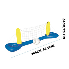 Beach Toys Adult Children Parent-Child Swimming Pool Playing Inflatable Beach Ball Toys, Style:, 52133 Volleyball Net + Ball, 52123 Handball Door + Ball, 2 in 1 Set  + 2 Balls, 3 in 1 Set + 3 Balls