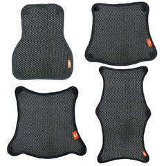 HOUZHI MTZT1010 Motorcycle Sun Insulation Cushion 3D Grid Breathable Sweating Cool Seat Cover, Style:, Single Layer S, Single Layer XL, Double Layer S, Double Layer M, Double Layer L