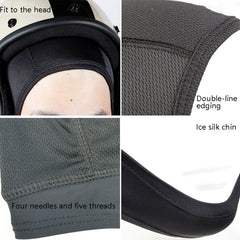 MTTT1040 Motorcycle Helmet Interior Cap Breathable Quick Dry Sunscreen Sweat-Absorbent Sports Head Cover, L