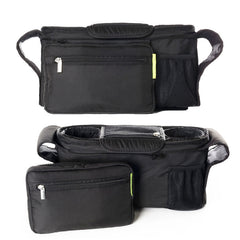 Baby Stroller Storage Hanging Bag Large Capacity Storage Bag Foldable Storage Basket Hanging Bag, Stroller Storage Bag