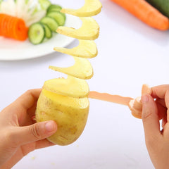 Carrot Spiral Slicer Vegetable Potato Cutter, Carrot Spiral Slicer (Green), Carrot Spiral Slicer (Blue)