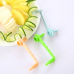Carrot Spiral Slicer Vegetable Potato Cutter, Carrot Spiral Slicer (Green), Carrot Spiral Slicer (Blue)