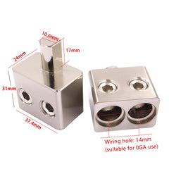 RT54 Car Audio Amplifier 1 Point 2 Splitter High Power Supply Terminal, RT54