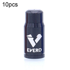 10 PCS EVERD ZH419 Mountain Road Bike Aluminum Alloy Air Mouth Cap Car Tire Dust Door Cover, Colour: Presta (Black), Presta (Black), Presta (Red), Presta (Blue), Presta (Gold), Schrader (Black), Schrader (Red), Schrader (Blue), Schrader (Gold)