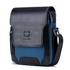 BUFF CAPTAIN 999 Men Leather Diagonal Bag First-Layer Cowhide Multi-Function Shoulder Bags