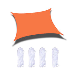 Outdoor Garden Swimming Pool Sun Awning Sunshade Sail Rain Waterproof Canopy, Size: 2m x 1.8m, 2m x 1.8m