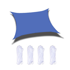 Outdoor Garden Sunshade Sail Waterproof Anti-UV Canopy, Size: 3m x 4m, 3m x 4m