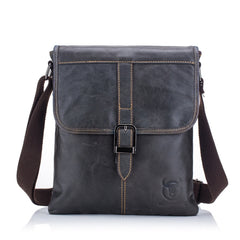 BUFF CAPTAIN 034 Men Leather Shoulder Bag Sports Outdoor First-Layer Cowhide Bag