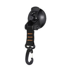 3 PCS Car Tent Suction Cup Home Users Outside Travel Portable Suction Cup Hook, Round Carabiner