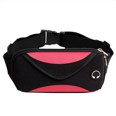 Outdoor Sports Waist Bag Anti-Lost Mobile Phone Bag Running Riding Multifunctional Water Bottle Bag, Purple, Black, Sky Blue, Dark Blue, Red