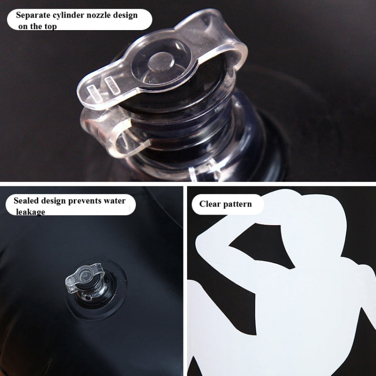 Inflatable Boxing Punching Bag Vertical Children Adult Vent Fitness Inflatable Tumbler Boxing Column, Height：1.5m, 1.5m