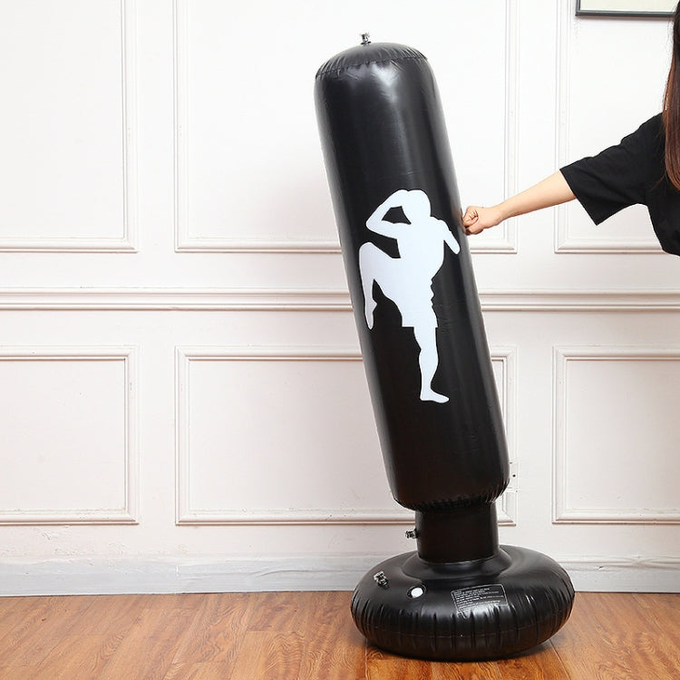 Inflatable Boxing Punching Bag Vertical Children Adult Vent Fitness Inflatable Tumbler Boxing Column, Height：1.5m, 1.5m