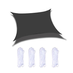 Outdoor Garden Sunshade Sail Waterproof Anti-UV Canopy, Size: 3m x 6m, 3m x 6m