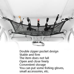 Adjustable Hanging Car Top Storage Bag Car Fishing Rod Rack, Fishing Rod Rack