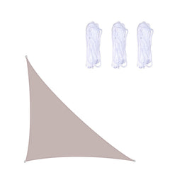 Triangle Outdoor Garden Sunshade Sail Waterproof Anti-UV Canopy, Size: 3m x 3m x 4.3m, 3m x 3m x 4.3m