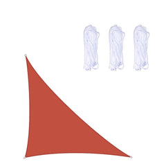 Triangle Outdoor Garden Sunshade Sail Waterproof Anti-UV Canopy, Size: 4m x 4m x 5.7m, 4m x 4m x 5.7m